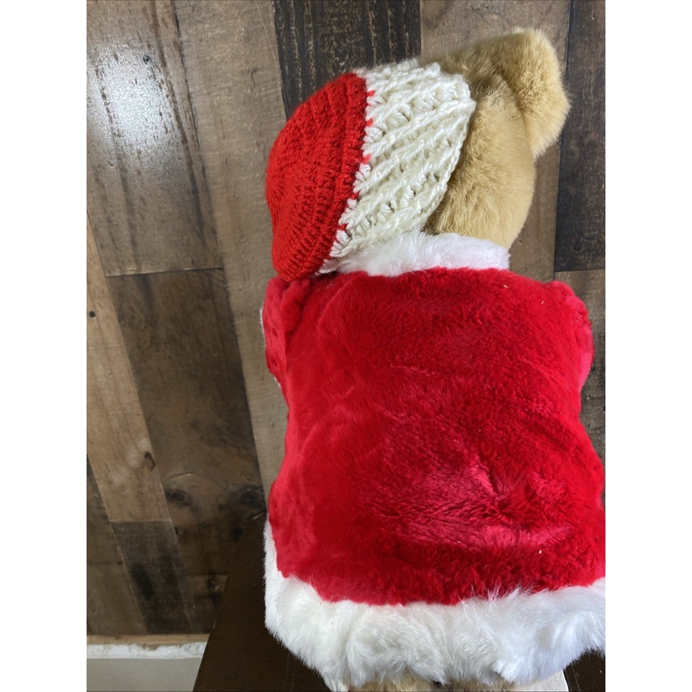 Cubby Bears By Santa's Best Holiday Animation Skiing Bear Vintage 1998 Christmas - Picture 10 of 17
